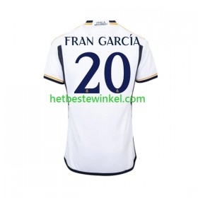 Real Madrid Fran Garcia 20 Voetbalshirts Thuis 2023-24